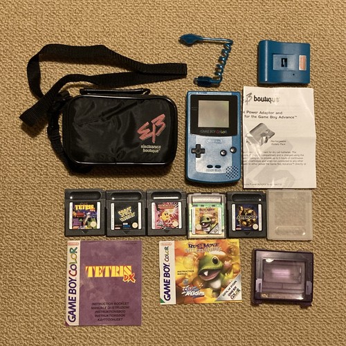 Nintendo game boy color - nintendo, teal