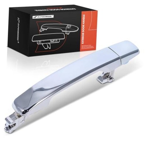 Chrome exterior door handle - exterior,