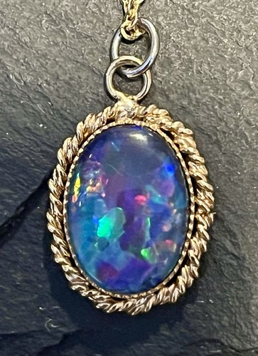 Vintage gold plated - , hallmarked