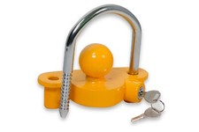 Old Horse Box Universal Security Anti Theft Trailer Hitch Coupling Lock 50mm