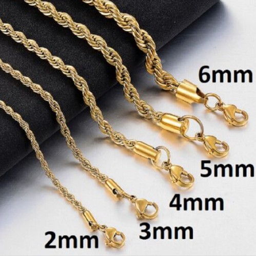 75cm stainless steel gold - stainless,
