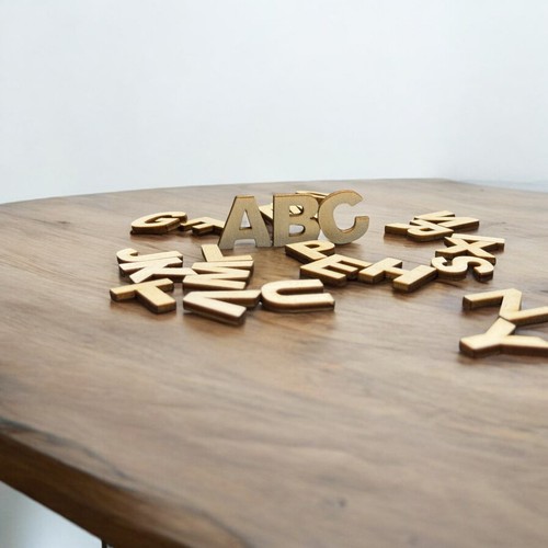 3cm 90cm wooden letters large - 3cm-90cm,