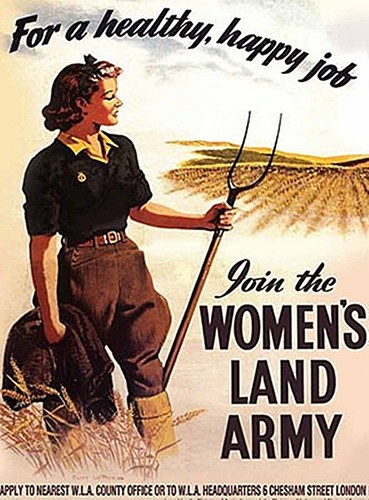 Womens land army small - womens,