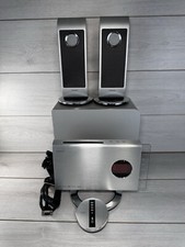 Hitachi AX-M138 Mini Hi-Fi Component Bookshelf Stereo System In Silver 