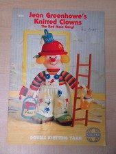 Knitted Clowns Jean Greenhowe Knitting Pattern Booklet Red Nose Gang Part 1