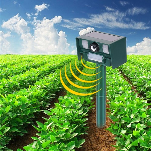 Solar animal repeller green - animal,
