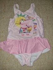 gorgeous pink PEPPA PIG swimming bathing costume suit age 3 4 Years