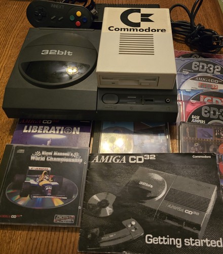 Commodore amiga cd32 with - with, 3.5