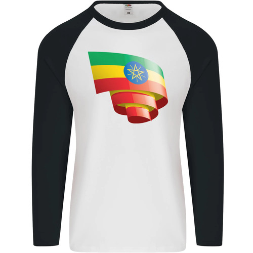 Curled ethiopia flag ethiopian - ethiopia,