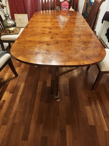 Vintage burr elm - burr, dining