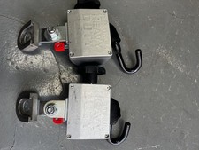 Wheelchair Quick Release WAV Seat Belt Tiedown QSTRAINT Hook Mushroom Bolts x 2