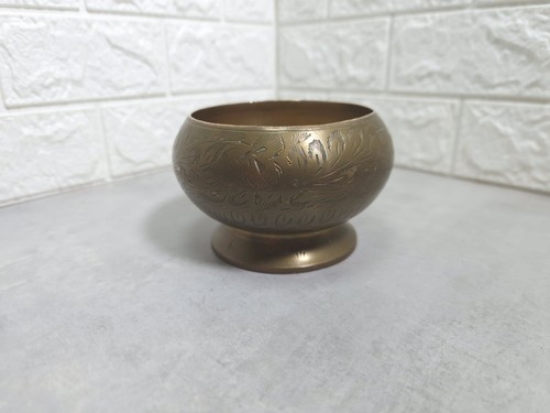 Vintage indian plant pot - vintage,