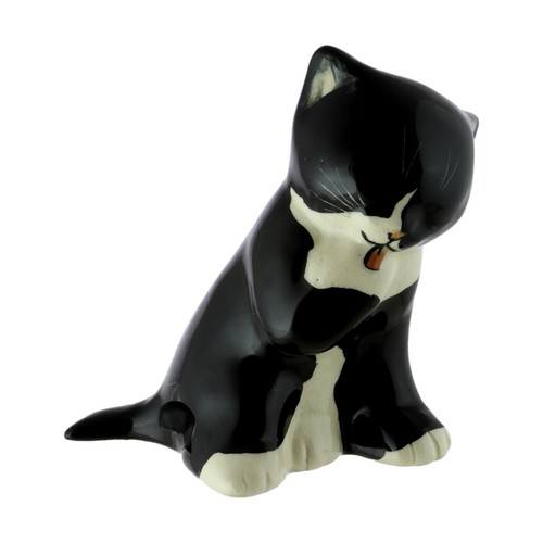 Seneshall pottery cat - seneshall,