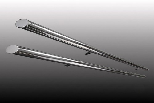 Chrome stainless steel side - steel,