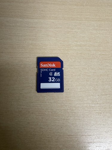 Sandisk 32gb class - class, sdhc