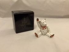 Royal Crown Derby Teddy Bear Victoria Paperweight