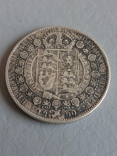 Queen victoria 1890 half - queen,
