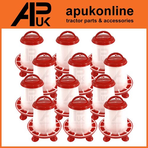 12x 5kg seed feeder - 1.5kg, w/