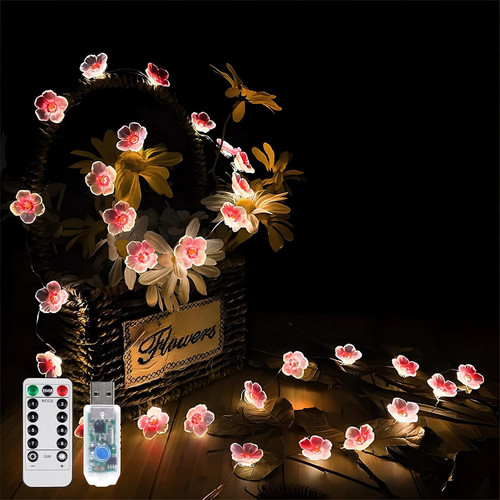 Cherry blossom fairy lights - cherry,