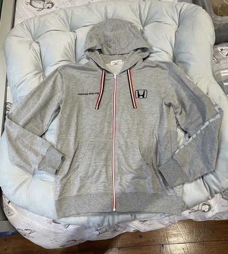 Honda racing zip hoodie japan - zip, hoodie,