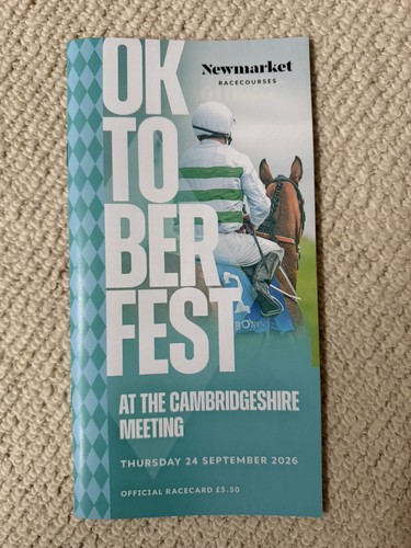 Newmarket race card - ,