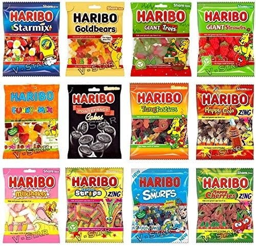 Haribo sweets bags - sweets, (140g)