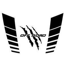3x Racing Stripes Stickers Car