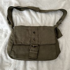 Ladies Green Faux Suede