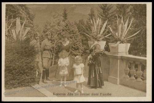 Austria wwi kaiserin zita wife - austria,