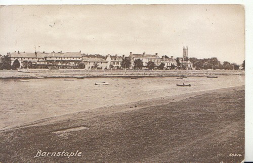 Devon postcard views of - postcard:,