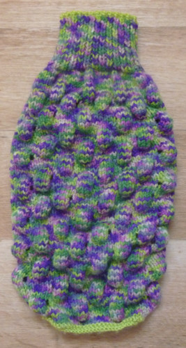 Hand knitted dog jumper for - knitted,
