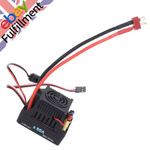 80a brushless waterproof - rc,