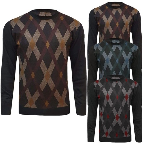 Mens knitted jumper - knitted,