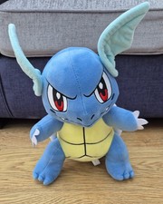 Pokemon Wartortle Plush Soft Toy Teddy 11" tall, Olfactory, VGC
