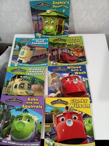 Chuggington paperback books - chuggington,