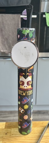 Brew york craft beer chrome - beer,