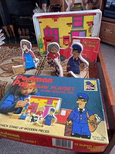Vintage postman pat jigsaw - postman,