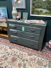 Handpainted Vintage Chest of Drawers Gaming Man Cave Furniture