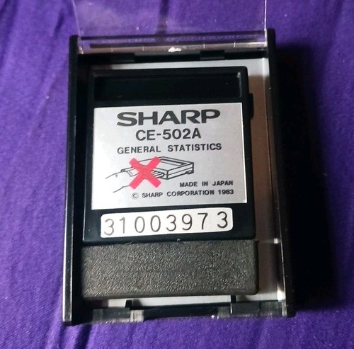 Sharp pocket computer - sharp,