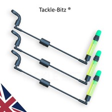 3 pc Green Bite Indicator Swingers bobbins Set Carp fishing TJR Tackle