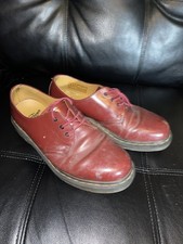 Vintage Cherry Red Oxblood Sr Marten Shoes Mod Skinhead 8