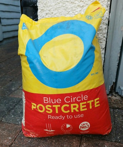 Postcrete blue circle ready - ready, to