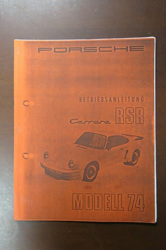 Porsche betriebsanleitung - porsche,