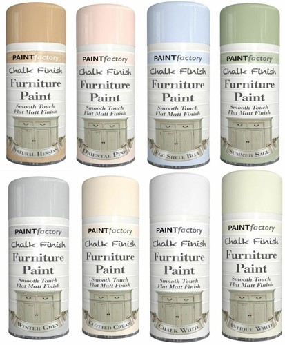 Chalk finish furniture spray - chalk,