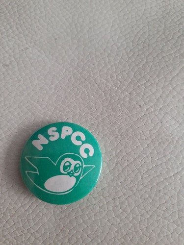 Nspcc vintage badge - nspcc,