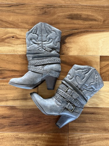 Women cowboy fashion boots - cowboy,