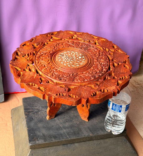 Vintage indian carved wood - vintage,