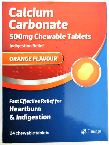 Calcium carbonate heartburn - calcium,