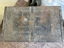 Second World War F/L Kit Box, Metal, Annotation ‘Wanted On Voyage’