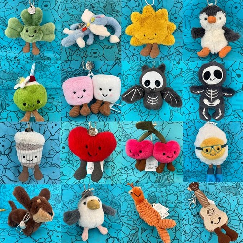 Jellycat coffee mug keyring - coffee,